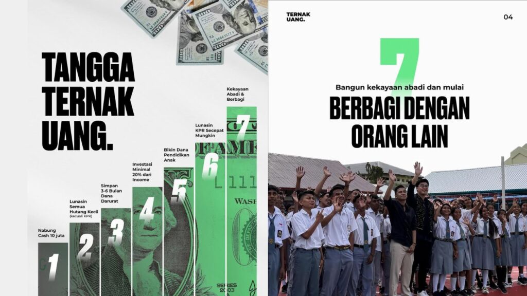 Tangga Ternak Uang Ala Timothy Ronald: Strategi Keuangan Bertahap Menuju Kebebasan Finansial