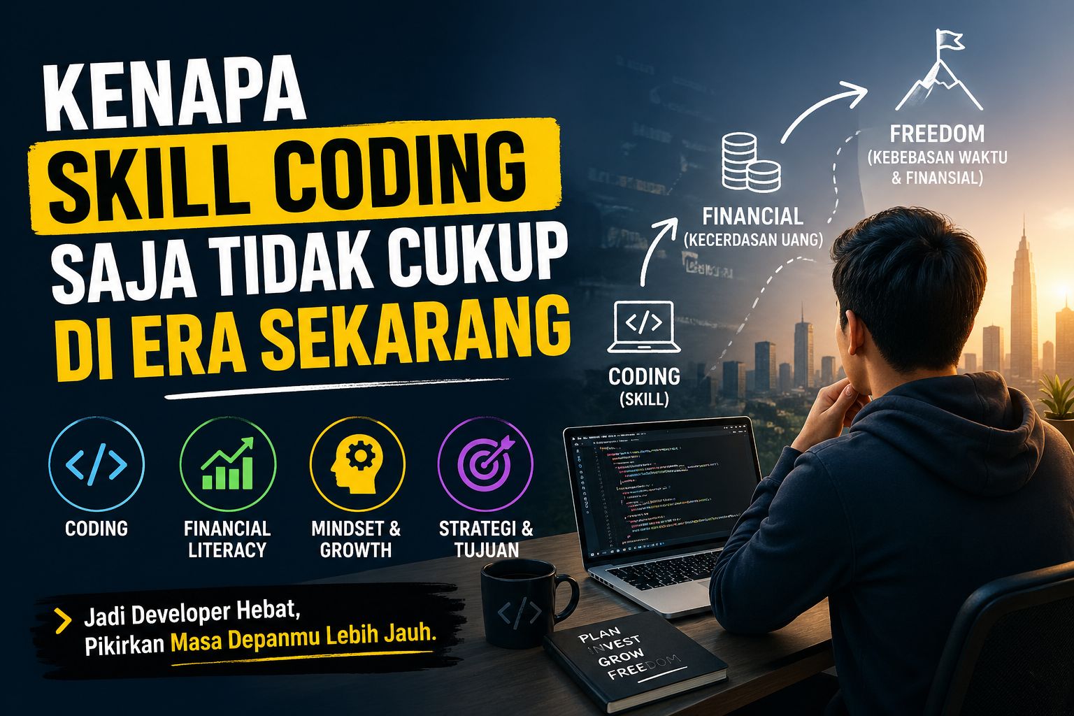 Kenapa Skill Coding Saja Tidak Cukup di Era Sekarang