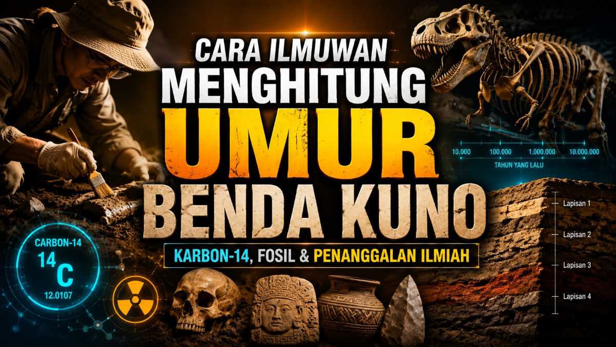 Cara Ilmuwan Menghitung Umur Benda Kuno