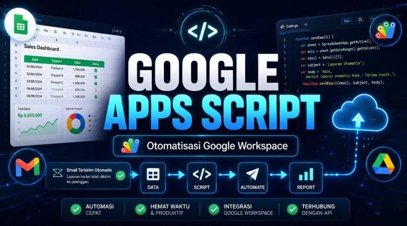 Google Apps Script: Cara Otomatisasi Google Sheets, Gmail, dan Workflow Kerja - Doavers