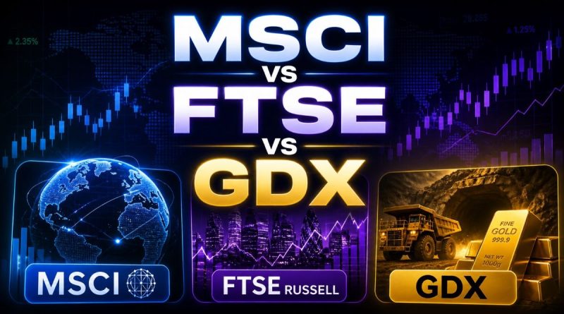 Mengenal MSCI, FTSE, dan GDX
