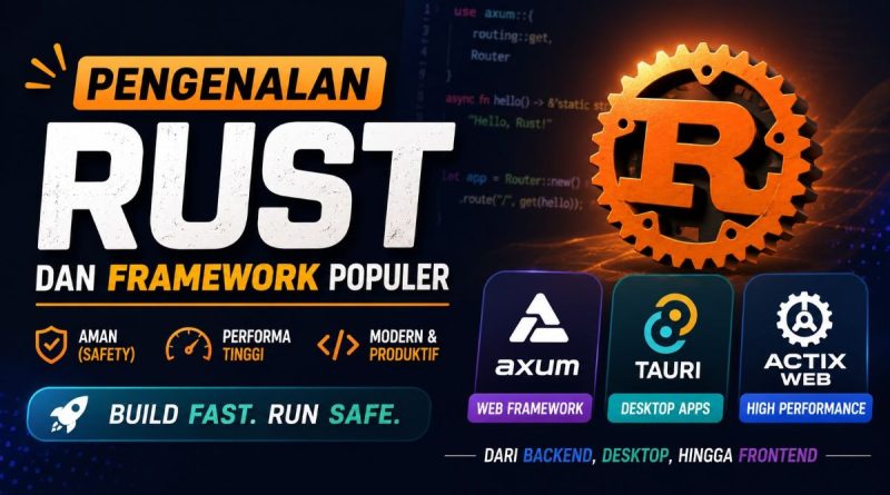 Pengenalan Bahasa Pemrograman Rust dan Framework Populer