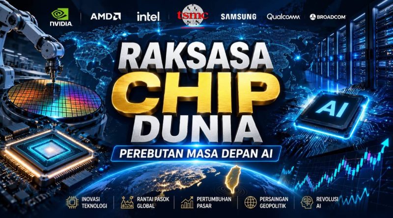 Mengenal Perusahaan-Perusahaan Semikonduktor Terbesar di Dunia: Perebutan Masa Depan AI dan Teknologi Global - Doavers