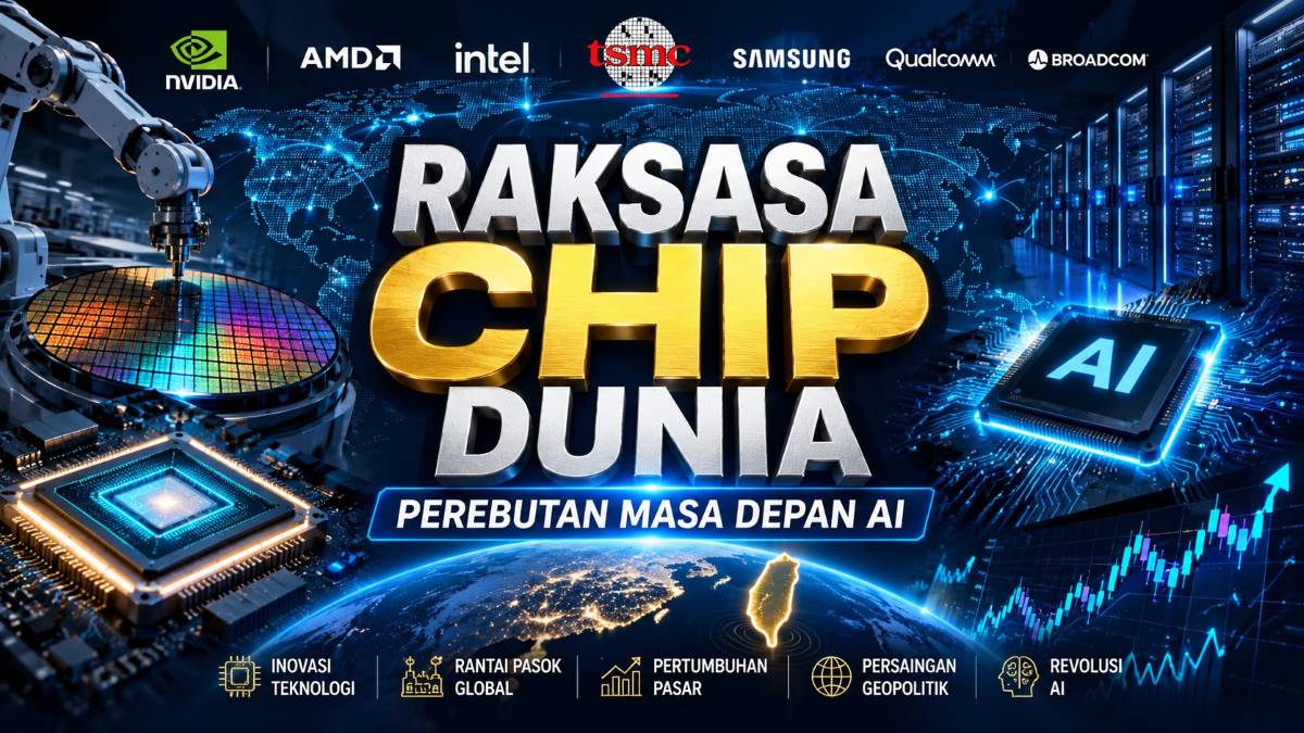 Mengenal Perusahaan-Perusahaan Semikonduktor Terbesar di Dunia: Perebutan Masa Depan AI dan Teknologi Global
