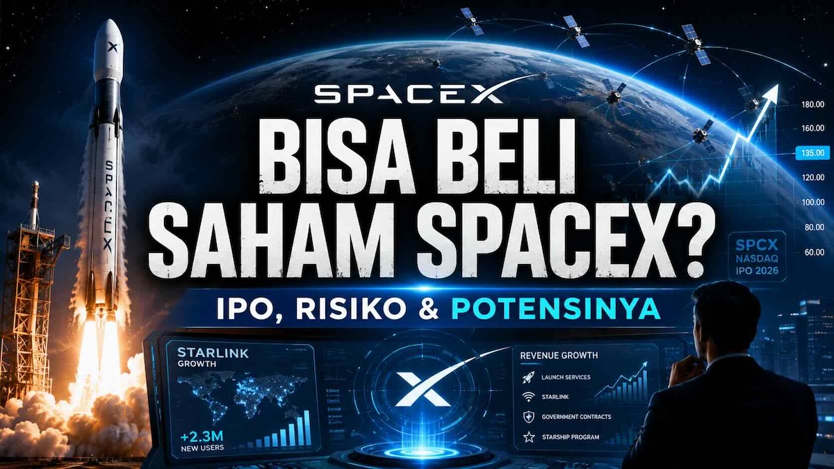 Mengenal SpaceX: Apakah IPO Saham SPCX Masih Menarik Dibeli Investor Retail?
